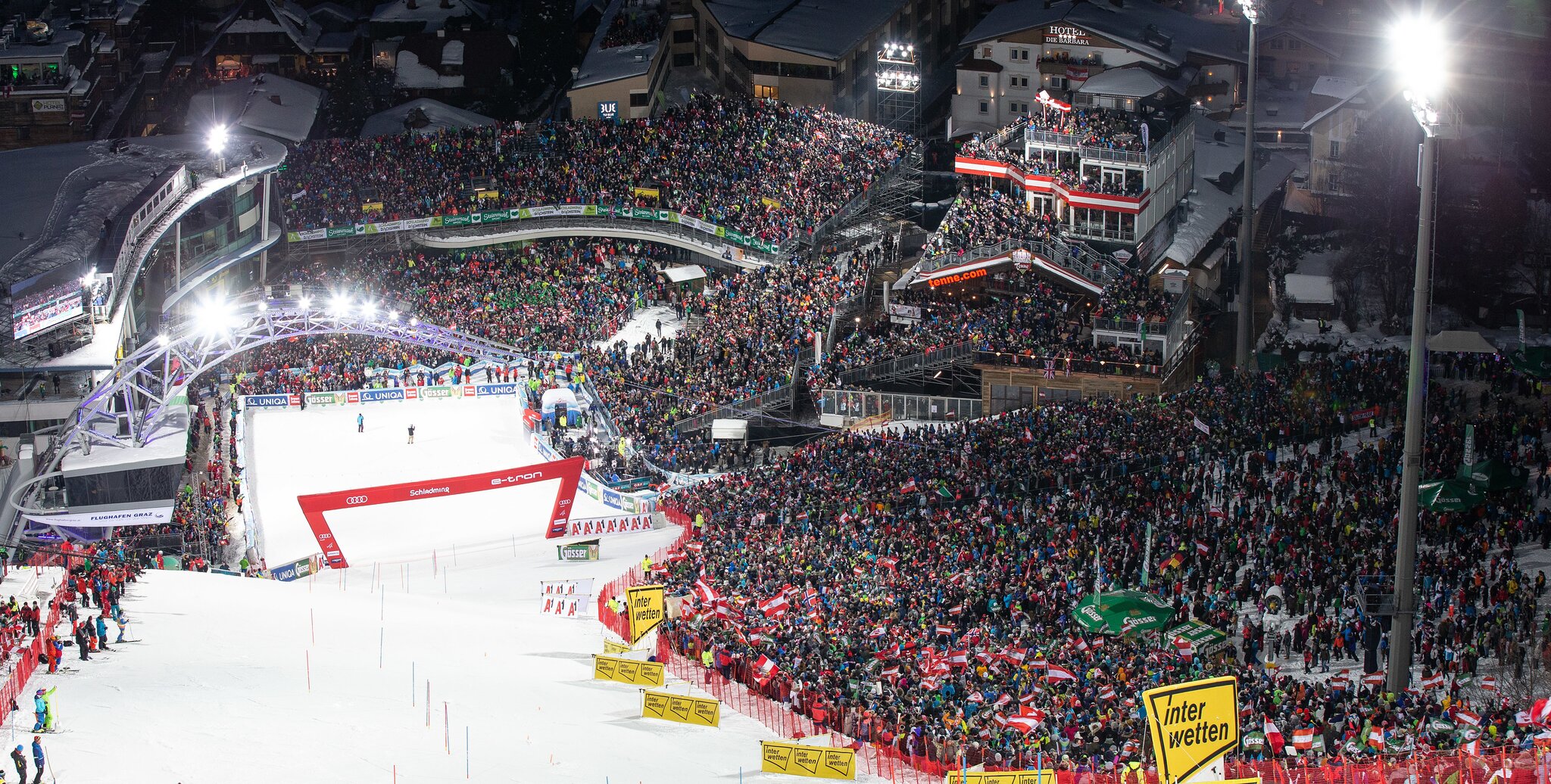 The Nightrace Schladming Luther Restaurant Schladming Alpiner